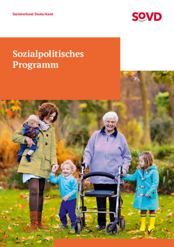 Titelbild Sozialpolitisches Programm des SoVD 2023