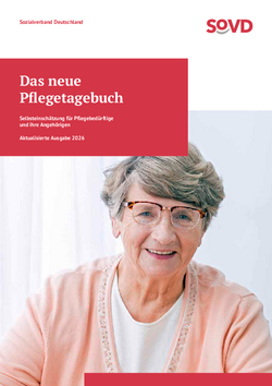 Cover SoVD-Pflegetagebuch