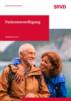 Titelbild der Broschüre Patientenverfügung